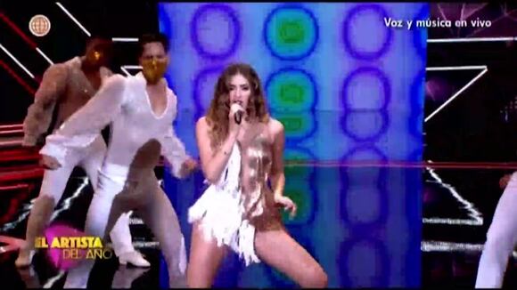 Así fue la presentación de Milett Figueroa en "El artista del año" (VIDEO)