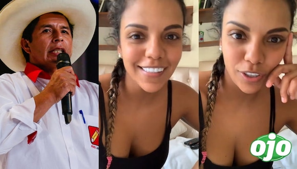 Johana Cubillas responde a simpatizantes de Pedro Castillo tras ser insultada - diario OJO