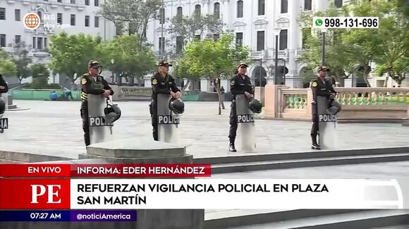 Situación de la Plaza San Martín en el Centro de Lima