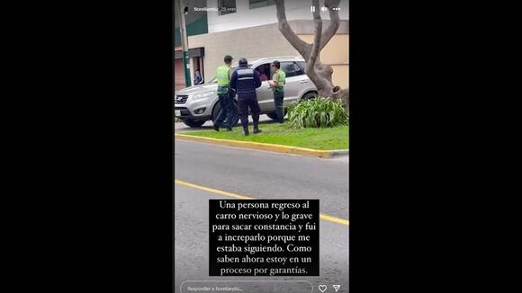 Fiorella Retiz denuncia seguimiento de la prensa