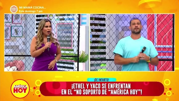 Yaco Eskenazi le dice doble cara a Ethel y ella reacciona