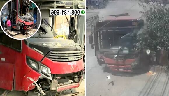 Bus se despista y choca contra viviendas