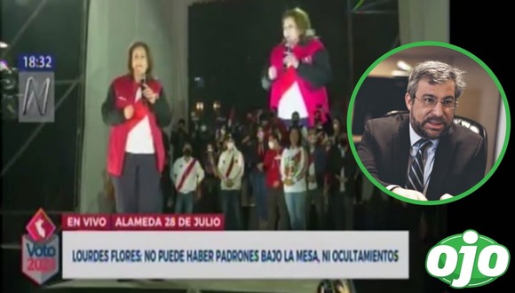 Lourdes Flores Nano pecha al jefe de la ONPE, Piero Corvetto | Diario OJO