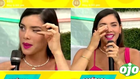 Korina Rivadeneira se emociona hasta las lágrimas por su hija Lara - diario ojo