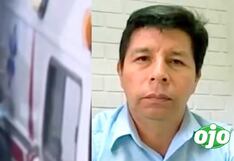 Pedro Castillo fue dado de alta tras sufrir fuerte descompensación esta mañana (VIDEO)