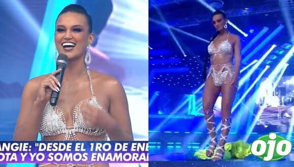 Angie Arizaga fue presentada en la nueva temporada de "Esto es guerra" - diario ojo