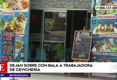 Lurigancho-Chosica: Trabajadora de cevichería recibe bala en un sobre (VIDEO)