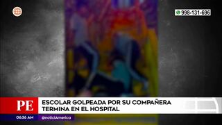 Menor de 13 años fue golpeada por su compañera y video de la agresión es difundido en redes sociales (VIDEO)