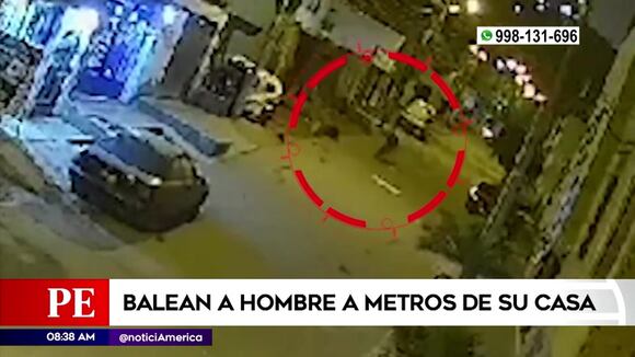 Balean a hombre frente a su casa en VMT