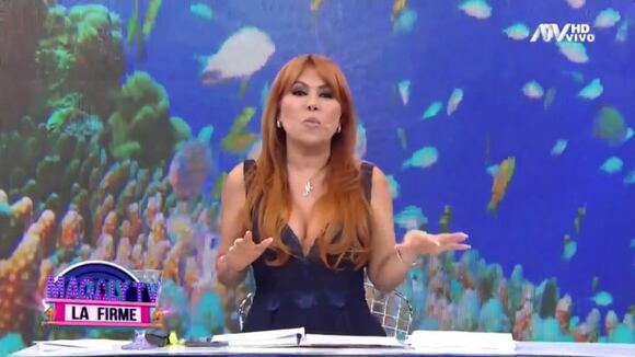 Magaly Medina sobre el beso de Marcelo Tinelli y Milett Figueroa