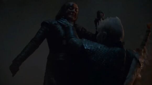 Arya Stark venció al 'Rey de la Noche'. (HBO)