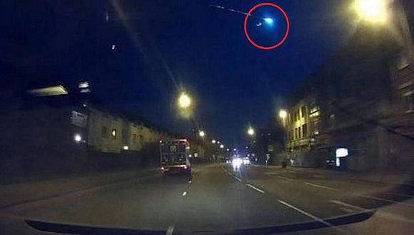 YouTube: Enorme meteoro ilumina cielo nocturno en Gran Bretaña [VIDEO]