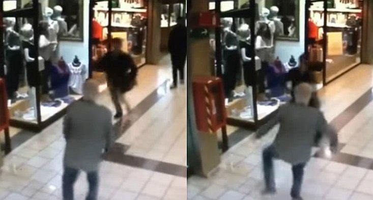 YouTube: Abuelito detiene a ladrón que roba en joyería y se convierte en héroe (VIDEO)