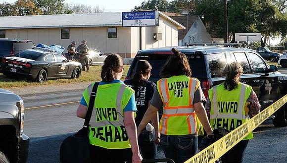 ​Tiroteo diabólico en una iglesia evangélica de Texas deja al menos 26 muertos