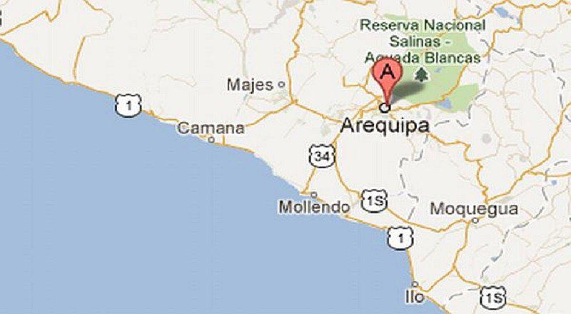 ¡Arequipa tiembla! Sismo de regular intensidad se produjo esta mañana