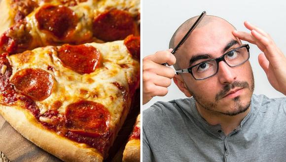 La pizza puede provocar la calvicie, según la ciencia