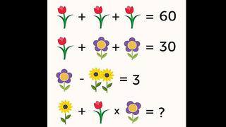 Acertijo: ¿Cuál es la respuesta de esta ecuación que alborota las redes? 