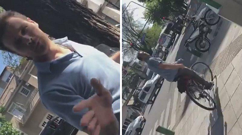 Adolescente  graba a sujeto que la acosaba en plena calle y lo difunde en redes (VIDEO)