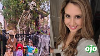 Jessica Tapia disfraza a sus hijas por Halloween, pero aclara que no celebra: “solo una excusa para vestir divertirdo”