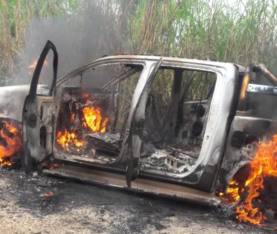 Ayacucho. Patrulla policial fue emboscada por terroristas de Sendero Luminoso en la zona del Vraem. (PNP)
