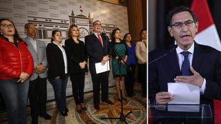 Ahora quieren irse todos: fujiapristas disueltos exigen a Martín Vizcarra adelanto de elecciones