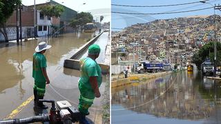 Aniego de aguas servidas inunda calles y viviendas de Chorrillos (VIDEO)