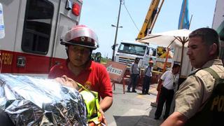 Obrero muere al caerle volquete en Wong de La Molina 