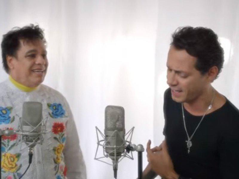YouTube: Juan Gabriel y Marc Anthony cantan juntos y sorprenden con nuevo tema 
