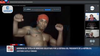 Filtran video para adultos en plena audiencia virtual sobre investigación a Pedro Castillo