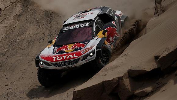 ​Dakar: desierto del Perú tumba a favoritos, pero Loeb gana etapa