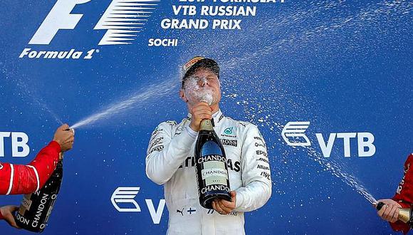 Fórmula 1: Con gran partida, Bottas gana por vez primera y es en Rusia