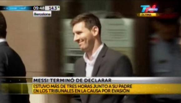 Lionel Messi y su padre declararon por supuesto fraude fiscal [VIDEO]
