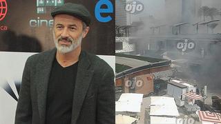 Carlos Alcántara: se creyó que estaba atrapado en incendio de Larcomar, pero respondió esto