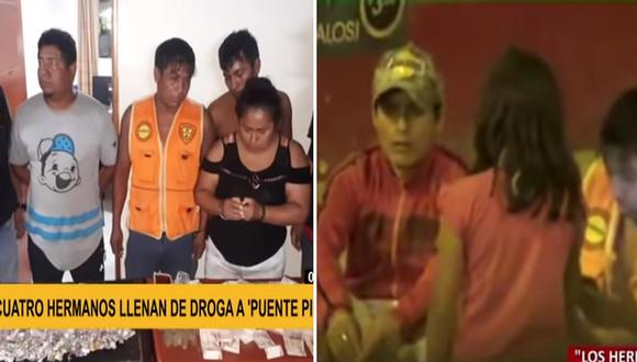 Hermanos utilizaban a niños para vender droga en calles de Puente Piedra (VIDEO)