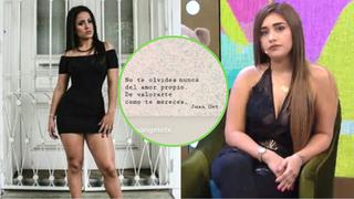 Gianella Ydoña responde a bailarina de Josimar tras fuerte indirecta sobre “el amor propio”