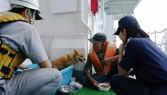 Evacúan de isla hasta a perros por erupción de volcán en Japón