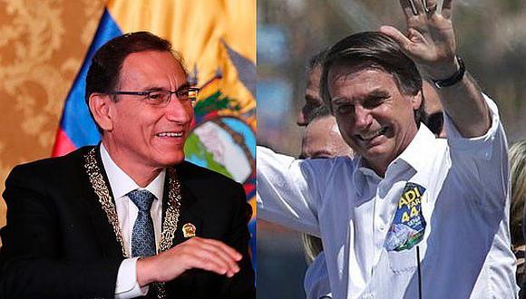 ​Vizcarra será uno de quienes “bendecirán” al ultraderechista Bolsonaro
