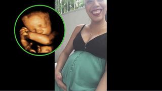 ​Bebito sorprende al bailar cumbia en el vientre de su madre (VIDEO)