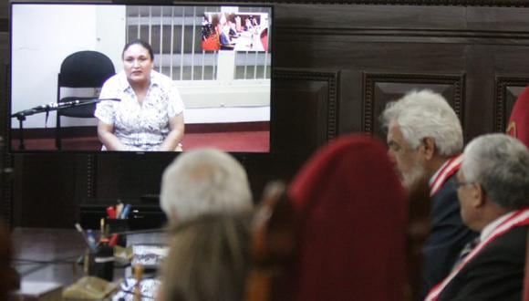 Así se realiza audiencia en la que se evalúa nulidad de sentencia de Abencia Meza | FOTO: Poder Judicial