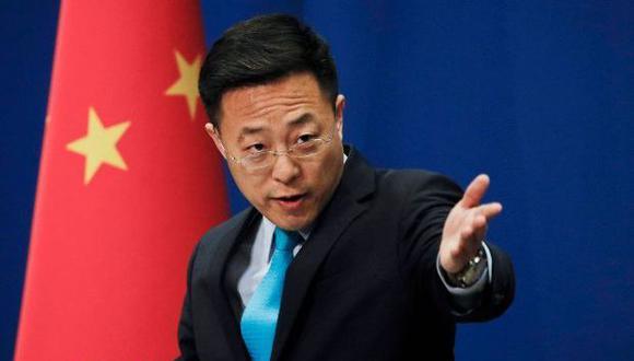 Zhao Lijian, el portavoz del Ministerio de Relaciones Exteriores de China, rechaza medidas de presión extrema.