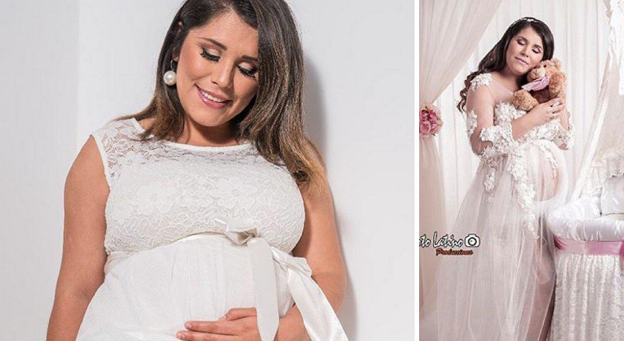 Lady Guillén en cuenta regresiva para dar a luz: "Las ojeras que más amo" (FOTO)