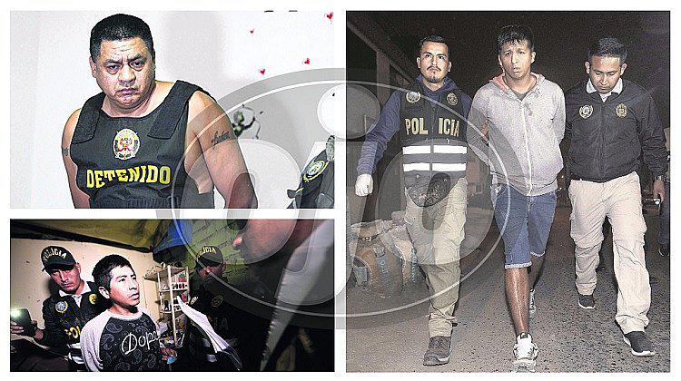 PNP atrapa a tres bandas criminales en SJL