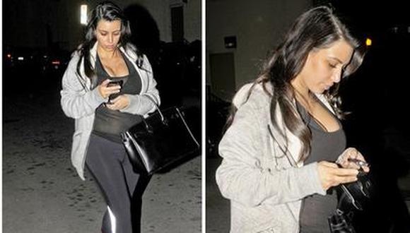 Embarazo de Kim Kardashian se complicaría por apendicitis