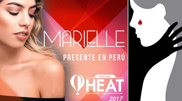 Marielle Hazlo habló de su carrera artística y apoyó la campaña en contra de la violencia 