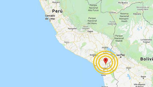 Tacna: sismo de magnitud 4.1 remeció la Ciudad Heroica
