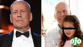 Bruce Willis es cuidado por su hija de 9 años y esto emociona a la esposa del actor