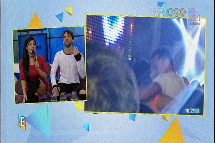 Diego Chávarri y Andrea San Martín: ¿Nuevas imágenes confirman beso? [VIDEO]