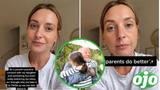 Madre prohíbe a sus suegros besar a su hija de 2 años: “Tienen que pedirle permiso” | VIDEO 