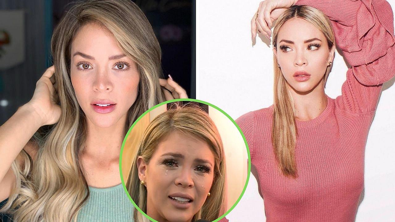 Sheyla Rojas intenta ocultar su rostro al ser captada sin maquillaje ni pestañas en la calle | VÍDEO