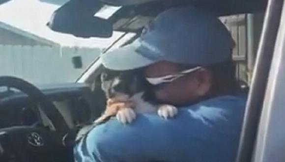 Padre llora desconsoladamente al recibir nuevo perrito (VIDEO)